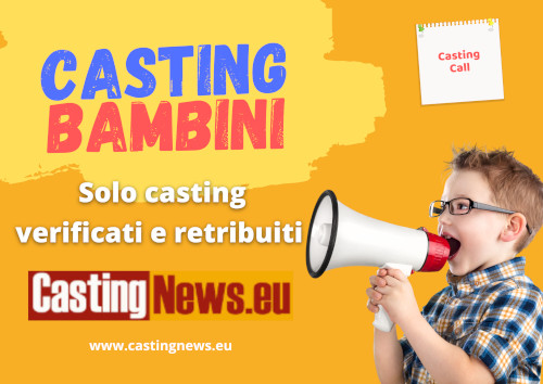 Casting Bambini banner